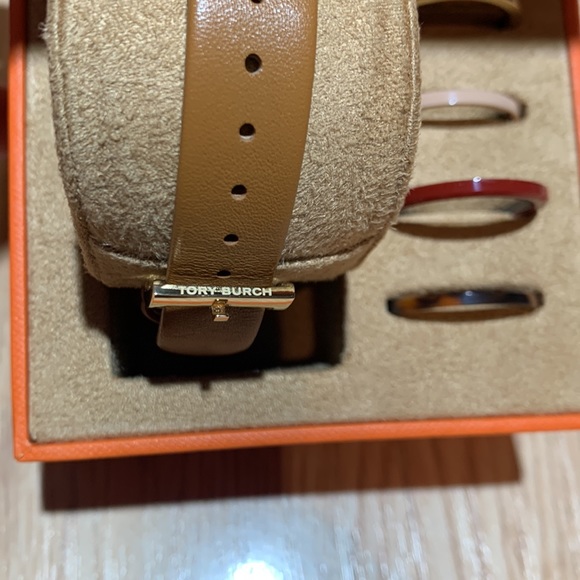 Tory Burch Gigi Goldtone Stainless Steel Watch - Picture 8 of 9